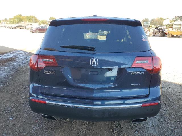 2HNYD2H37DH516577 - 2013 ACURA MDX TECHNOLOGY BLUE photo 6