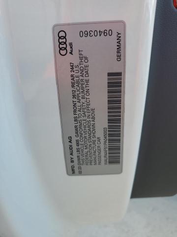 WAUR4AF51PA045003 - 2023 AUDI S5 PRESTIGE 白色 照片 13