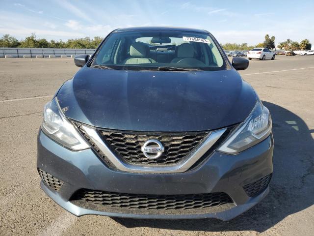 3N1AB7AP6GY245505 - 2016 NISSAN SENTRA S BLUE photo 5