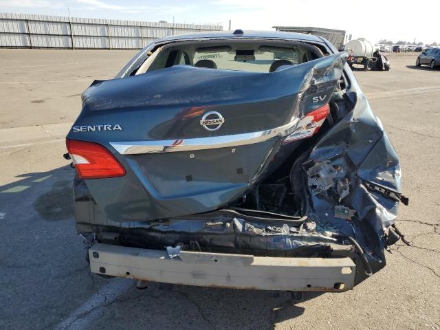 3N1AB7AP6GY245505 - 2016 NISSAN SENTRA S BLUE photo 6