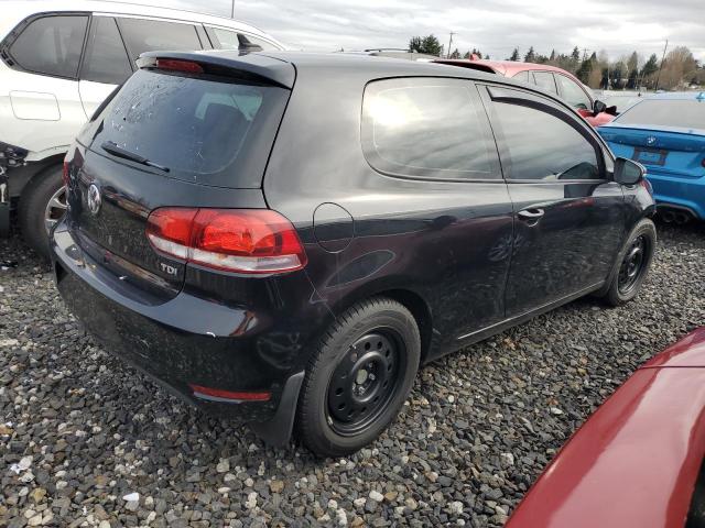 WVWMM7AJ6DW058820 - 2013 VOLKSWAGEN GOLF შავი ფოტო 3