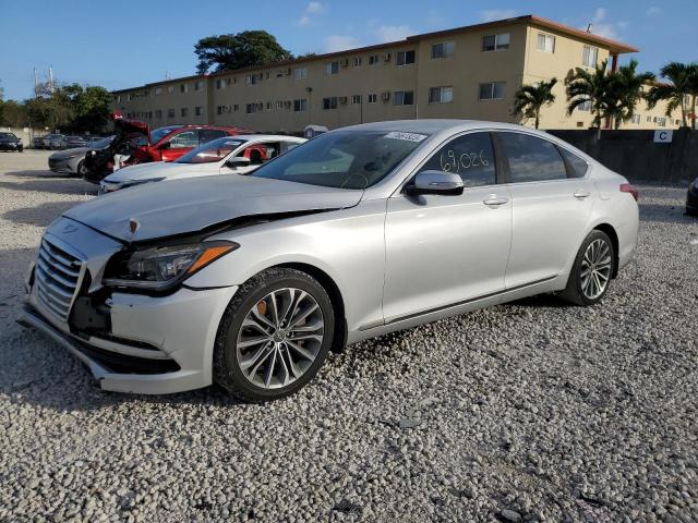 KMHGN4JE6FU099776 - 2015 HYUNDAI GENESIS 3.8L SILVER photo 1