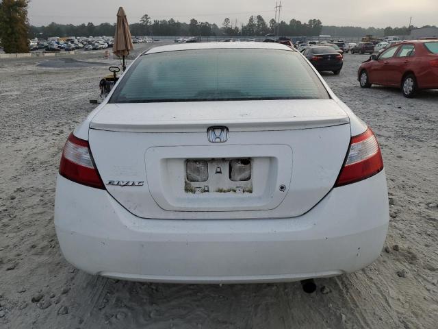 2HGFG12658H504694 - 2008 HONDA CIVIC LX WHITE photo 6