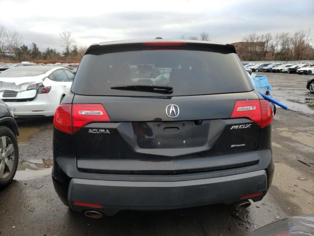 2HNYD28689H503452 - 2009 ACURA MDX TECHNOLOGY BLACK photo 6