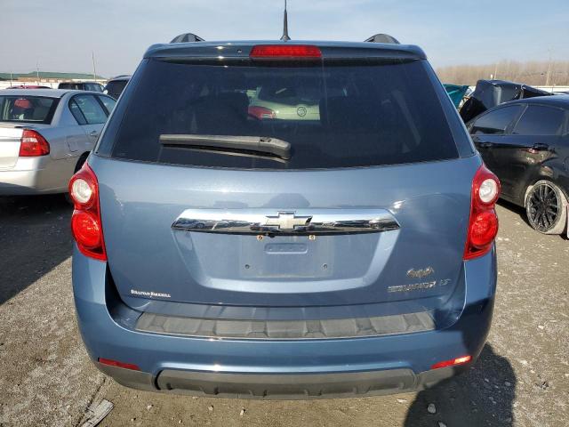 2CNALDEC9B6447602 - 2011 CHEVROLET EQUINOX LT BLUE photo 6