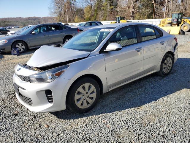 3KPA24AD4LE256404 - 2020 KIA RIO LX SILVER photo 1