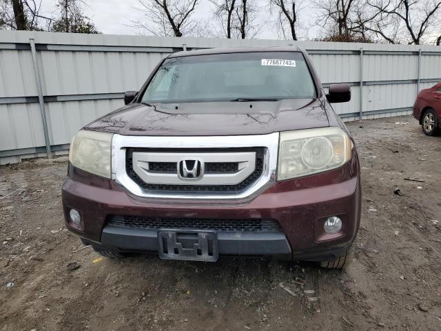 5FNYF4H46BB039602 - 2011 HONDA PILOT EX BURGUNDY photo 5