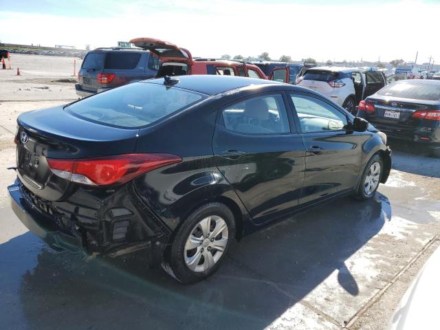 KMHDH4AE4GU559867 - 2016 HYUNDAI ELANTRA SE BLACK photo 3