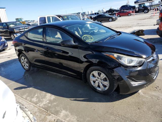 KMHDH4AE4GU559867 - 2016 HYUNDAI ELANTRA SE BLACK photo 4