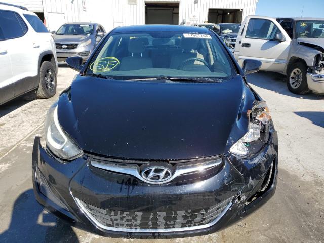 KMHDH4AE4GU559867 - 2016 HYUNDAI ELANTRA SE BLACK photo 5