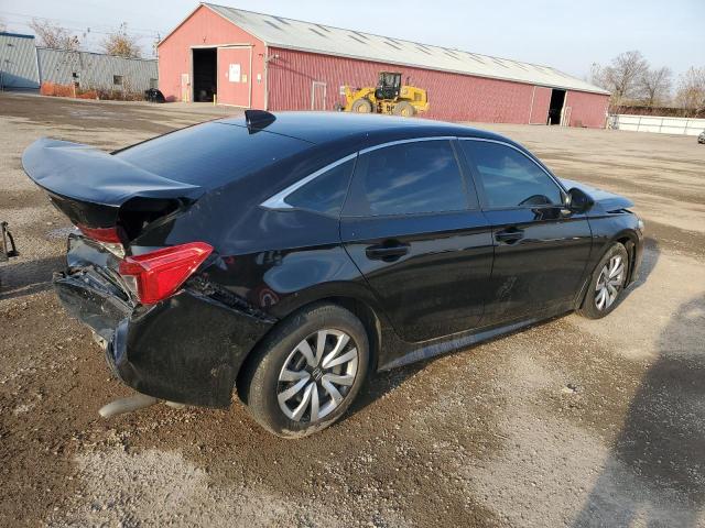 2HGFE2F21NH118692 - 2022 HONDA CIVIC LX BLACK photo 3