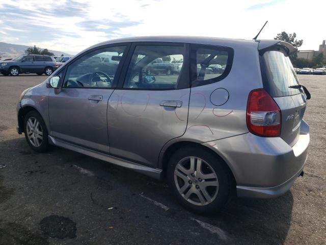 JHMGD37628S064103 - 2008 HONDA FIT SPORT SILVER photo 2