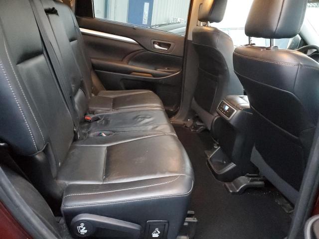 5TDJKRFH9GS295994 - 2016 TOYOTA HIGHLANDER XLE ბურგუნდია ფოტო 11