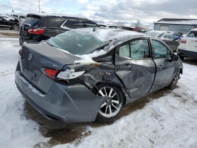 3N1CN8EV0ML865418 - 2021 NISSAN VERSA SV GRAY photo 3