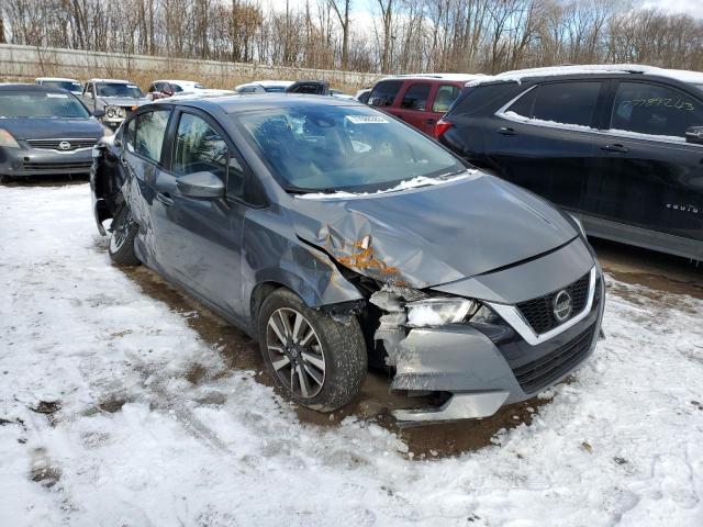 3N1CN8EV0ML865418 - 2021 NISSAN VERSA SV GRAY photo 4