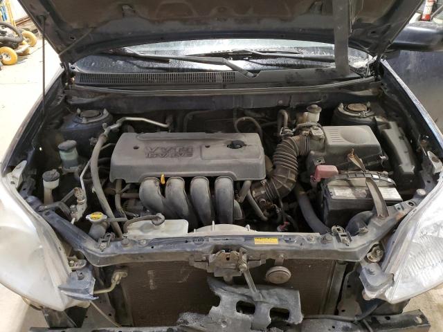 2T1KR32E77C651053 - 2007 TOYOTA COROLLA MA XR BLUE photo 12