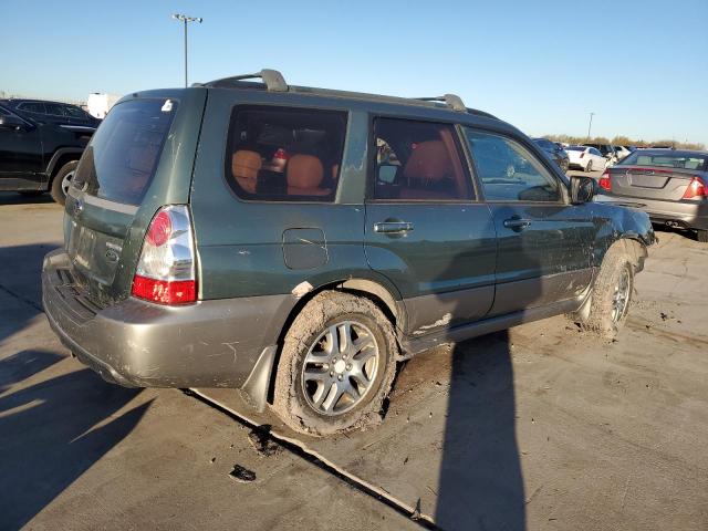 JF1SG67686H711608 - 2006 SUBARU FORESTER 2.5X LL BEAN GREEN photo 3