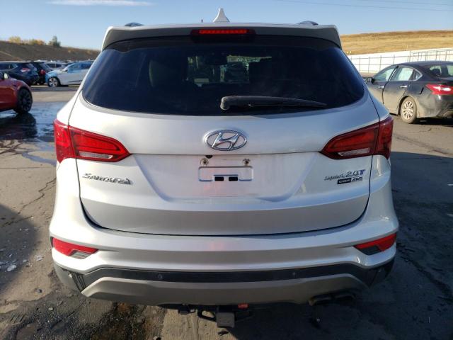 5XYZWDLAXHG440640 - 2017 HYUNDAI SANTA FE S SILVER photo 6