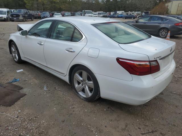 JTHBL5EF3A5095716 - 2010 LEXUS LS 460 WHITE photo 2