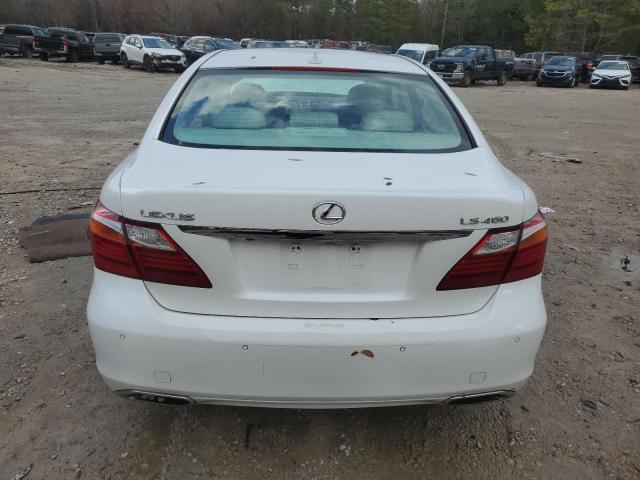 JTHBL5EF3A5095716 - 2010 LEXUS LS 460 WHITE photo 6