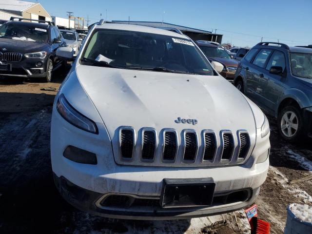 1C4PJMDS4HW639943 - 2017 JEEP CHEROKEE LIMITED WHITE photo 5