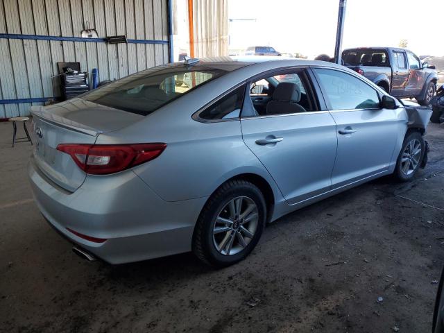 5NPE24AF1FH005357 - 2015 HYUNDAI SONATA SE SILVER photo 3