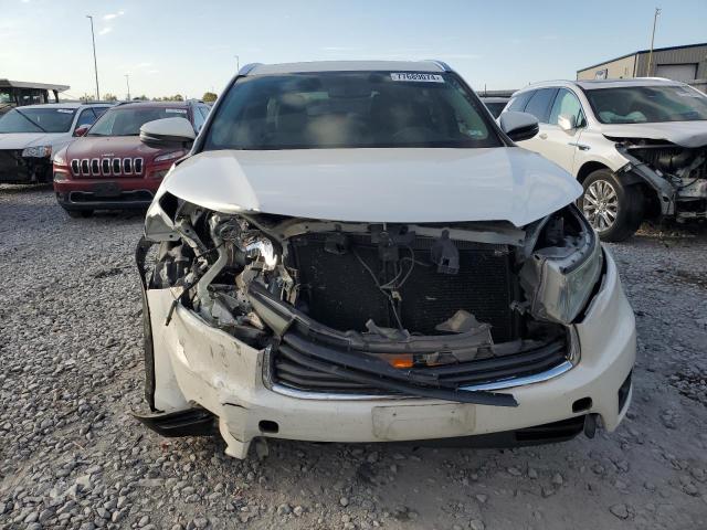5TDKKRFH0FS103011 - 2015 TOYOTA HIGHLANDER XLE WHITE photo 5