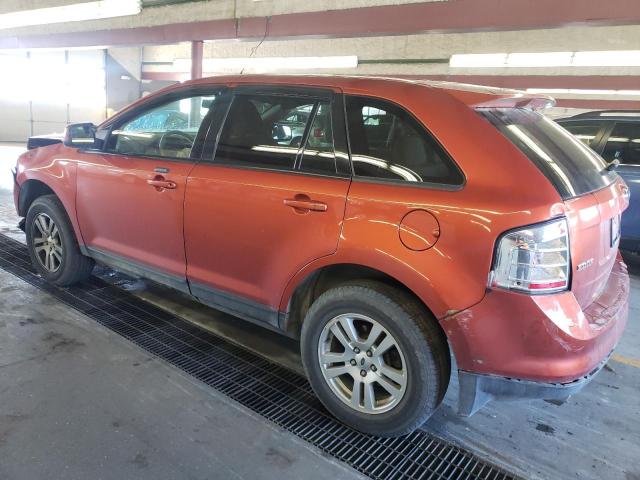 2FMDK38C17BA87326 - 2007 FORD EDGE SEL ORANGE photo 2