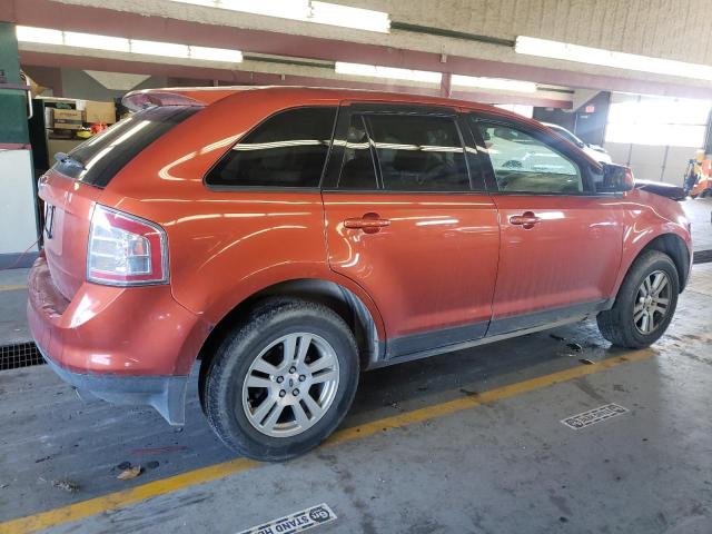 2FMDK38C17BA87326 - 2007 FORD EDGE SEL ORANGE photo 3