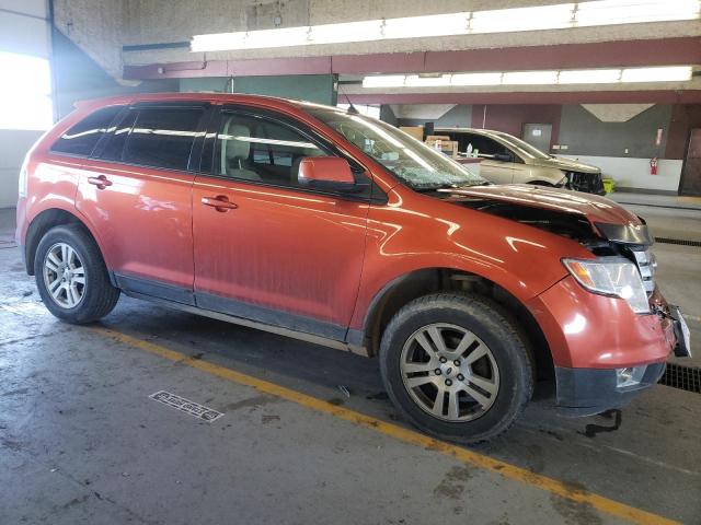 2FMDK38C17BA87326 - 2007 FORD EDGE SEL ORANGE photo 4