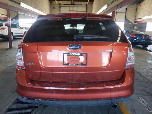 2FMDK38C17BA87326 - 2007 FORD EDGE SEL ORANGE photo 6