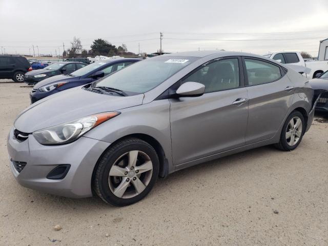 KMHDH4AE6DU933746 - 2013 HYUNDAI ELANTRA GLS GRAY photo 1