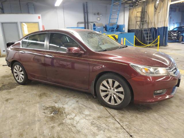 1HGCR2F86FA030166 - 2015 HONDA ACCORD EXL MAROON photo 4