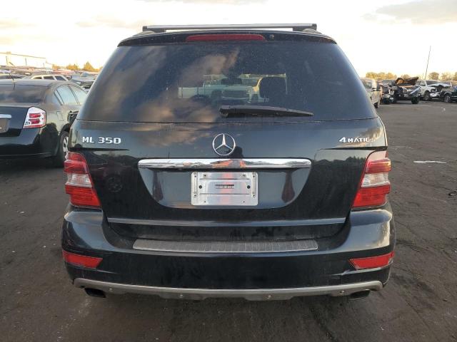 4JGBB8GB9AA590022 - 2010 MERCEDES-BENZ ML 350 4MATIC BLACK photo 6
