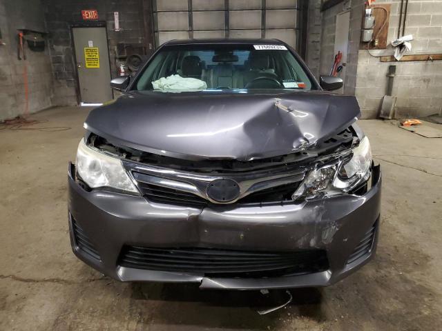 4T4BF1FK1ER417084 - 2014 TOYOTA CAMRY L GRAY photo 5