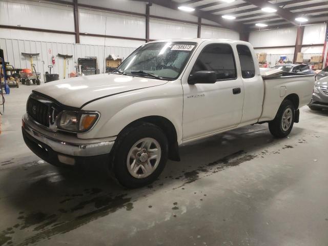 5TEVL52N93Z158764 - 2003 TOYOTA TACOMA XTRACAB WHITE photo 1