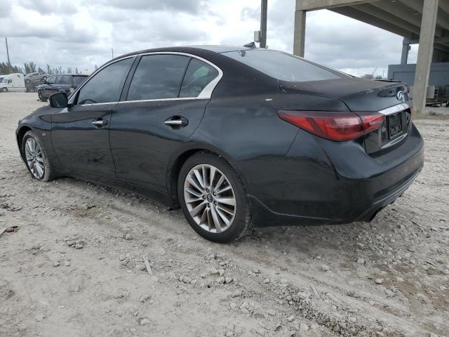 JN1EV7AP0JM592072 - 2018 INFINITI Q50 LUXE BLACK photo 2