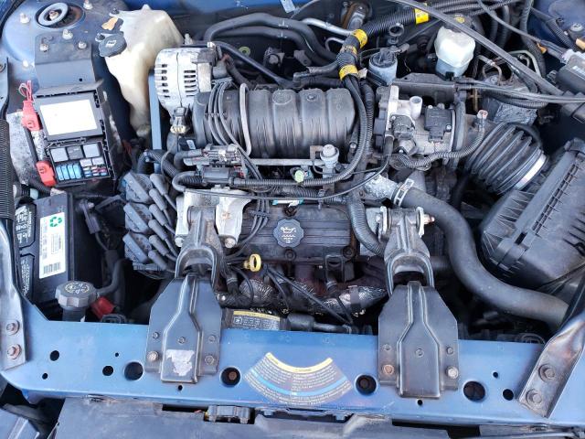 2G1WH55K949102170 - 2004 CHEVROLET IMPALA LS BLUE photo 11