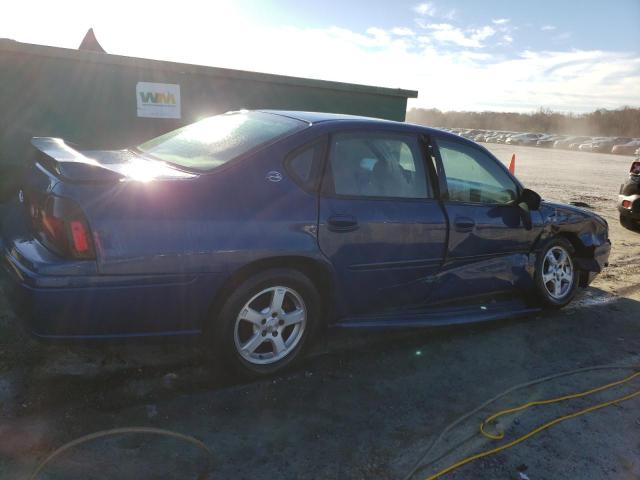 2G1WH55K949102170 - 2004 CHEVROLET IMPALA LS BLUE photo 3