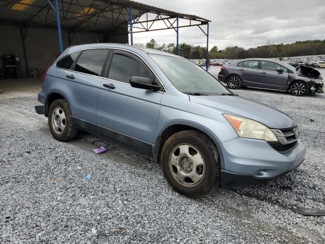 5J6RE3H32BL015135 - 2011 HONDA CR-V LX BLUE photo 4