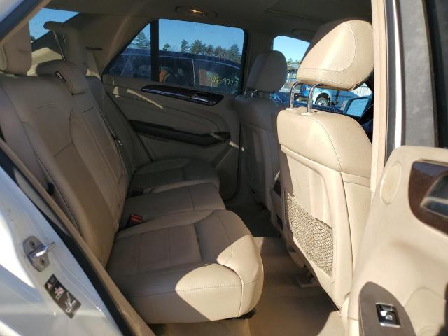 4JGDA5HB4CA003138 - 2012 MERCEDES-BENZ ML 350 4MATIC WHITE photo 11
