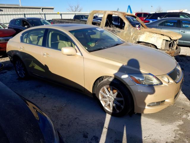 JTHCE96S270011828 - 2007 LEXUS GS 350 GOLD photo 4