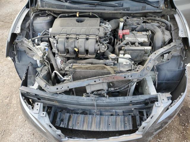 3N1AB7AP4FY344340 - 2015 NISSAN SENTRA S CHARCOAL photo 11