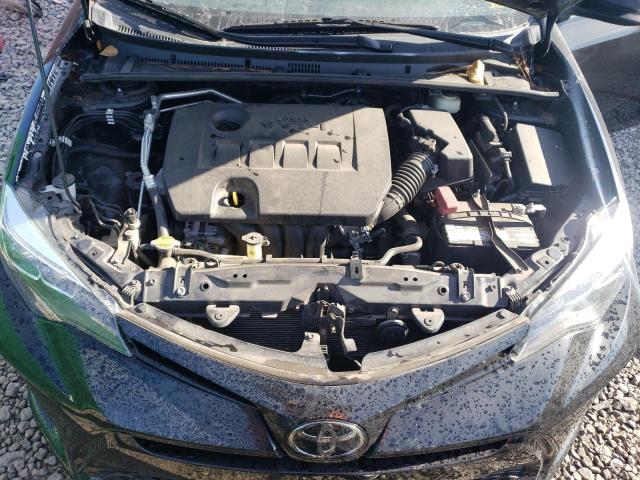 5YFBURHE2HP641881 - 2017 TOYOTA COROLLA L BLACK photo 11