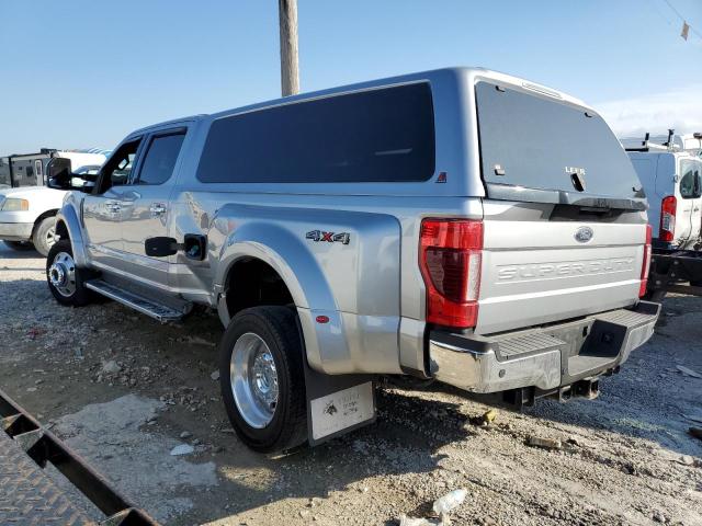 1FT8W4DT9NEF24190 - 2022 FORD F450 SUPER DUTY GRAY photo 2