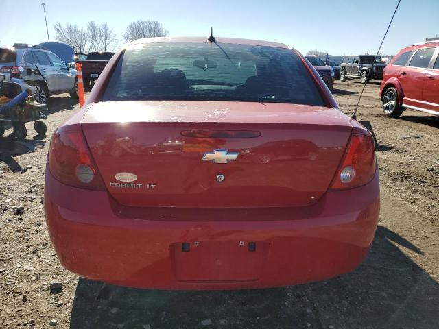 1G1AT58H297185622 - 2009 CHEVROLET COBALT LT RED photo 6