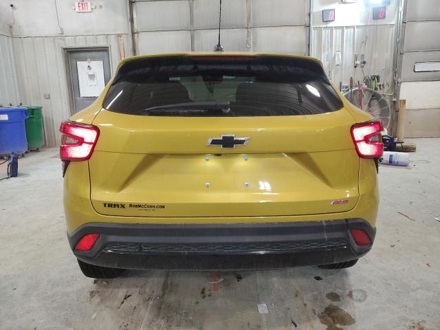 KL77LGE25RC089727 - 2024 CHEVROLET TRAX 1RS YELLOW photo 6