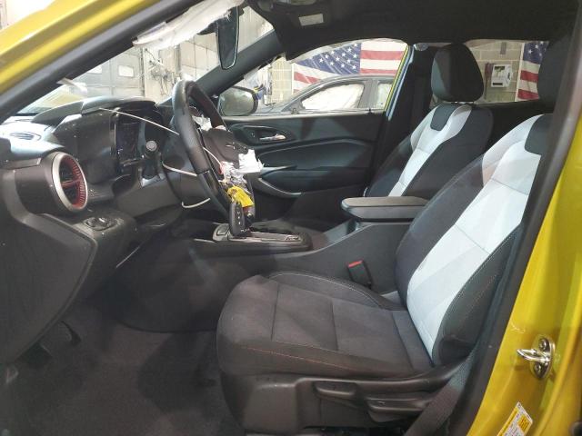 KL77LGE25RC089727 - 2024 CHEVROLET TRAX 1RS YELLOW photo 7