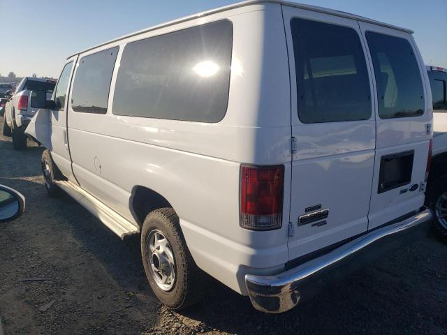 1FBNE3BL4CDA96829 - 2012 FORD ECONOLINE E350 SUPER DUTY WAGON WHITE photo 2