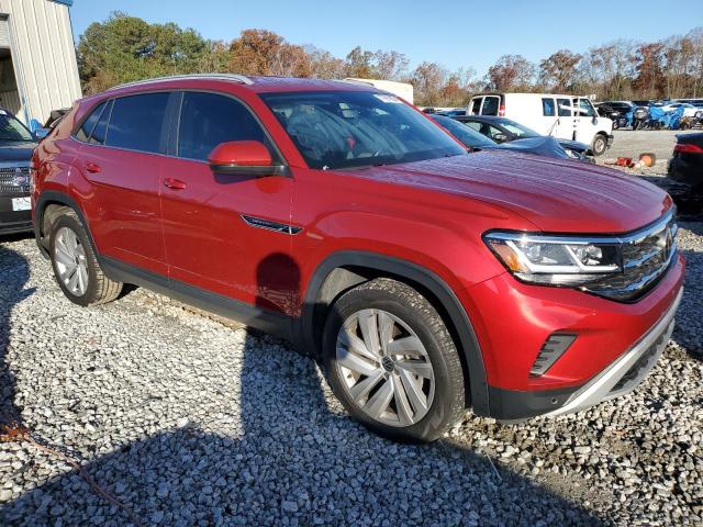 1V2YE2CA7LC228115 - 2020 VOLKSWAGEN ATLAS CROS SE RED photo 4